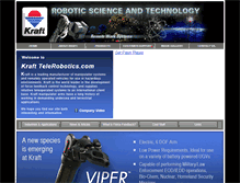 Tablet Screenshot of krafttelerobotics.com